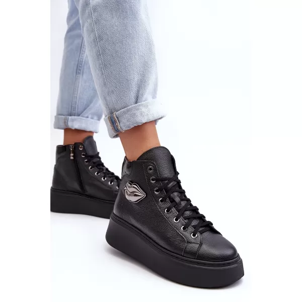  Damen-Sneaker BOTO KATERIN 28160 SCHWARZ 