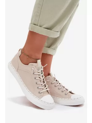 Damen-Sneaker BIG STAR TT274387 BEIGE Big Star Shoes