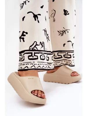 Damenhausschuhe BIG STAR RR274A569 BEIGE Big Star Shoes