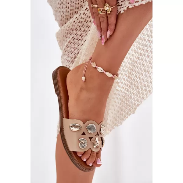  Damenhausschuhe BOTO NALOTHIEL 37789 BEIGE 