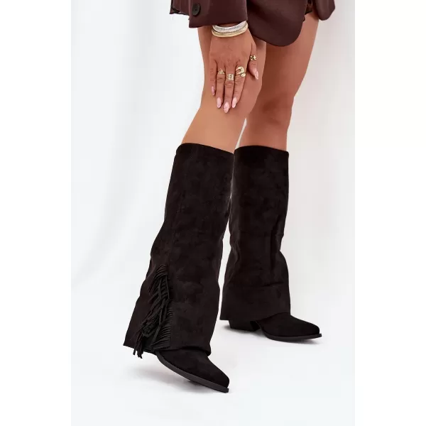  Damenstiefel BOTO ZALIA 38588 SCHWARZ 