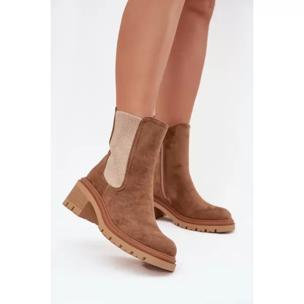  Damenschuhe mit Absatz BOTO ZORALIA 38881 KHAKI 