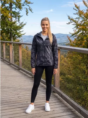 Premium-Softshelljacke für Damen ALTISPORT VOJ/ALW096JACK01 SCHWARZ