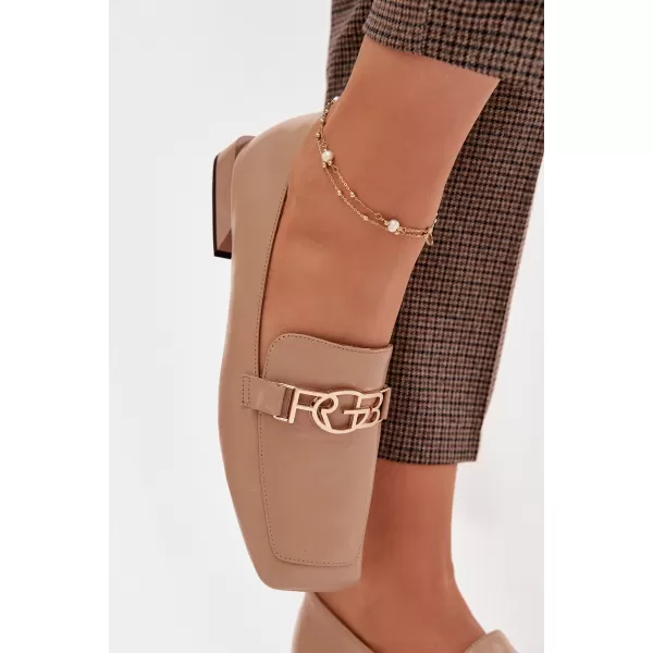  Damenmokassins D&A CR61-3125 BEIGE 