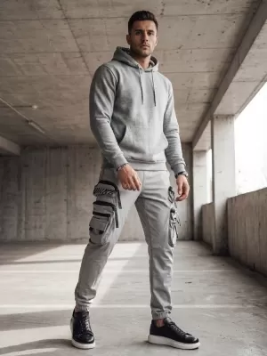 Herrenhosen DSTREET UX4159 DUNKELGRAU