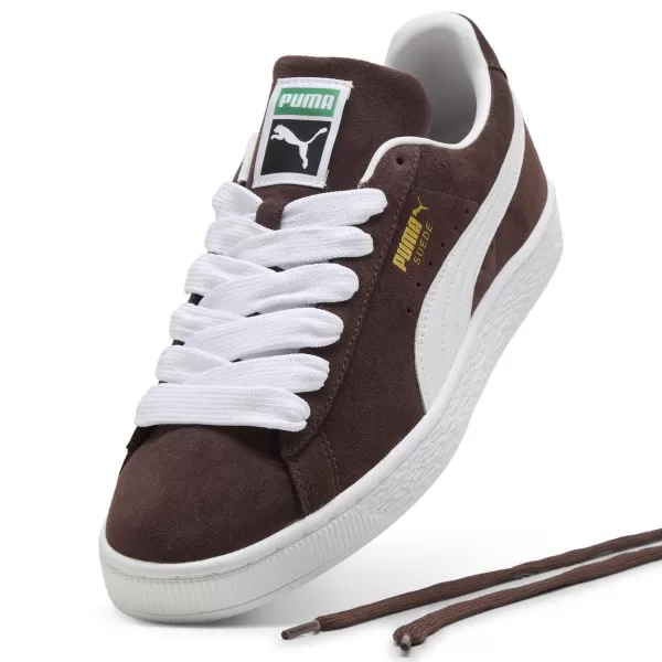  Stiefel PUMA SUEDE CLASSIC 399781_34 CHOCOLATE BROWN/ SCHOKOLADENBRAUN/PUMAWEIß 