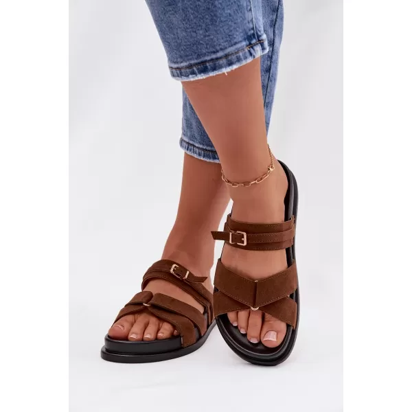  Damenhausschuhe BOTO SELORINA 41608 BRAUN 