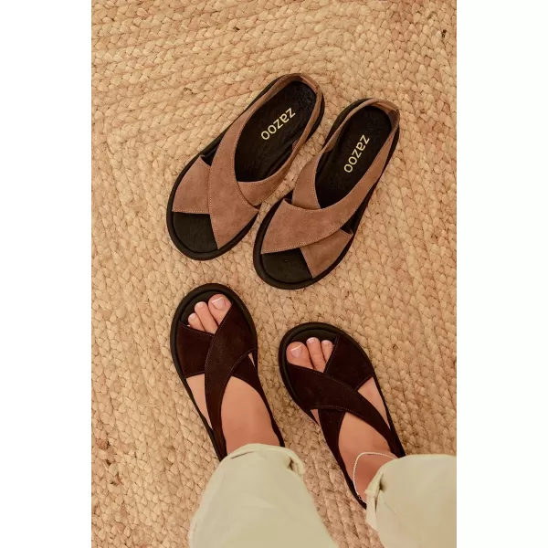  Damensandalen ZAZOO 3196 SCHWARZ 