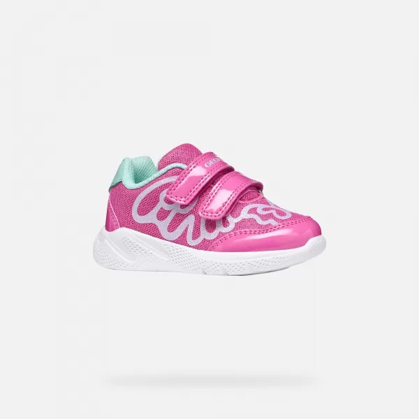  Mädchen-Sneaker GEOX SPRINTYE B654TA0GNHHC8471 ROSA 