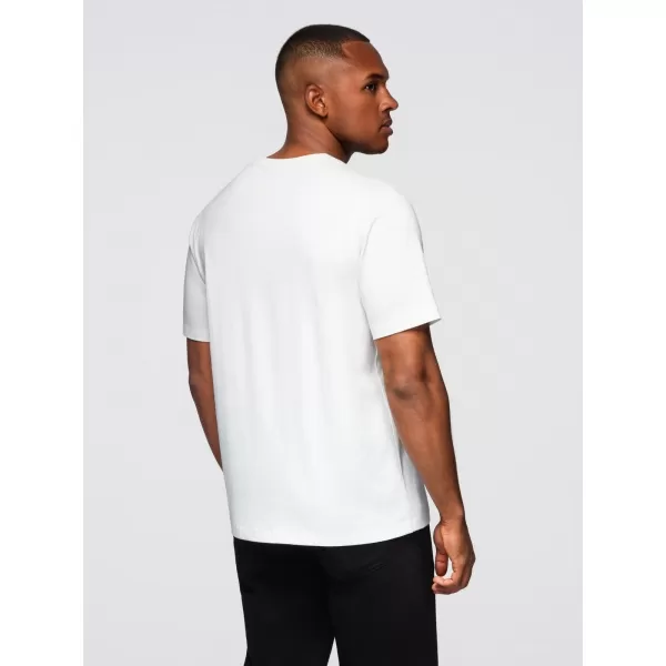 Herren-T-Shirt OMBRE OM-TSPT-0246 WEIß 