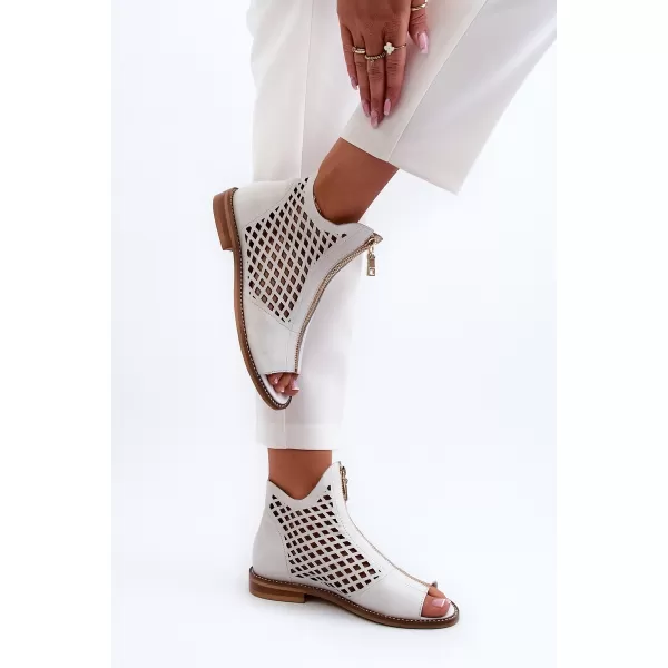  Damensandalen ZAZOO 977/L WEIß 