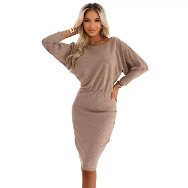  Kleid NUMOCO LARA 399-4 MOKKA-MOUSSE 