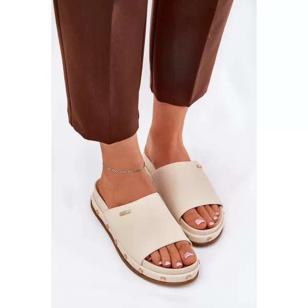  Damenschuhe BIG STAR NN274A746 BEIGE Big Star Shoes 
