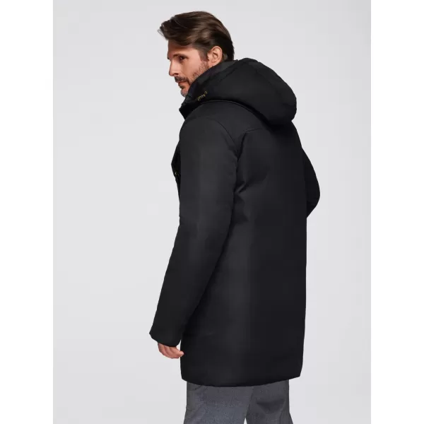  Herrenparka OMBRE OM-JAPJ-0287 SCHWARZ 