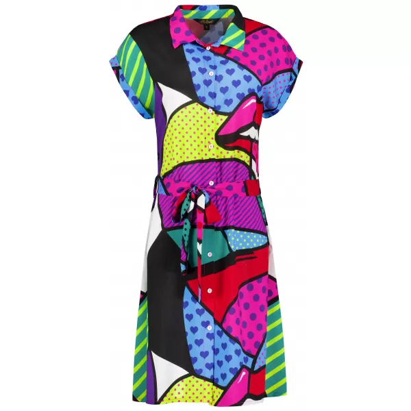 Kleid ALTISPORT HANNYA ROSA MUSTER 