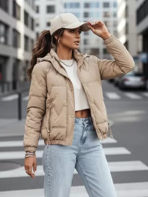 Damenjacke DSTREET TY4177 BEIGE