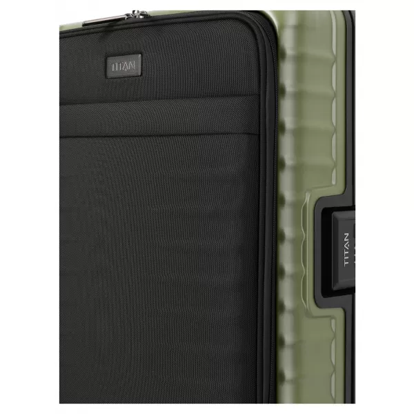  Koffer TITAN Overseas S Front pocket Forest green WALDGRÜN 