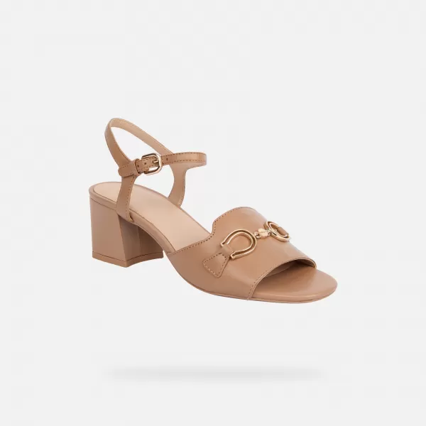  Damensandalen GEOX NEW ERAKLIA 50 G013133 BEIGE 