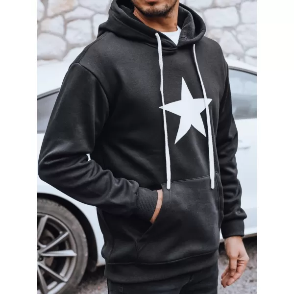  Herren-Sweatshirt DSTREET BX5924 SCHWARZ 