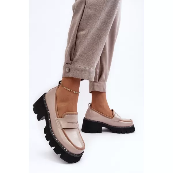  Damenmokassins D&A MR870-32 BEIGE 