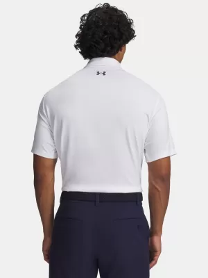 Herren-T-Shirt UNDER ARMOUR UA MATCHPLAY POLO 6009799-100 WEIß