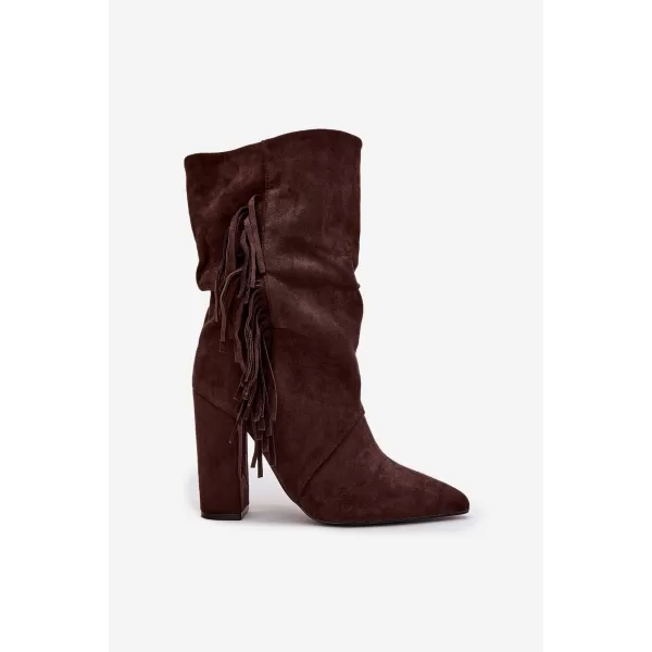  Damenschuhe mit Absatz BOTO DARLINA 40515 BRAUN 