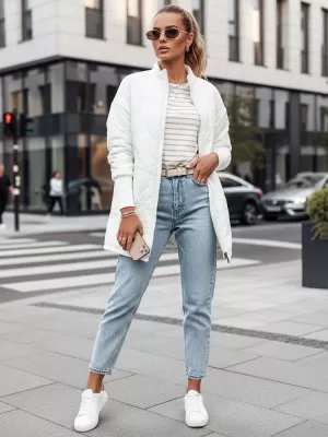 Damenjacke DSTREET TY3616 WEIß