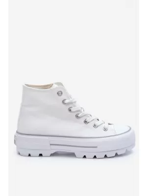 Damen-Sneaker BIG STAR LL274156 WEISS Big Star Shoes