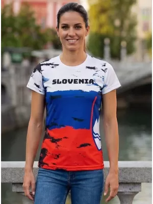 Premium-T-Shirt für Damen ALTISPORT VOJ/ALW036SI/TR01 SLOWENIEN