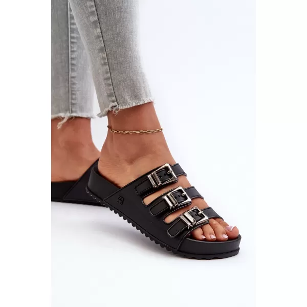  Damenhausschuhe ZAXY JJ285058 SCHWARZ 