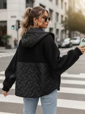 Damenjacke DSTREET TY5594 SCHWARZ
