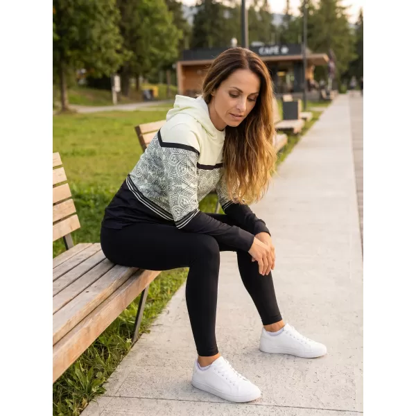  Hochwertiges Funktions-Sweatshirt für Damen ALTISPORT VOJ/ALW023MI01 WEIß 