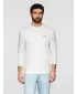 Herren-T-Shirt OMBRE OM-LSPT-0136 WEIß