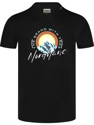 Herren-T-Shirt NORDBLANC SUNRISE NBSMT8152 SCHWARZ