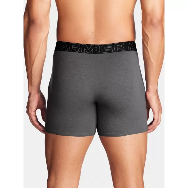  Herrenshorts UNDER ARMOUR M PERF COTTON 6IN 1383889-025 GRAU 