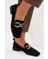 Damenmokassins D&A CR61-3115 SCHWARZ
