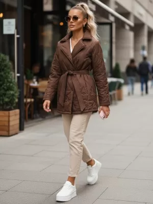 Damenjacke DSTREET TY5586 BRAUN