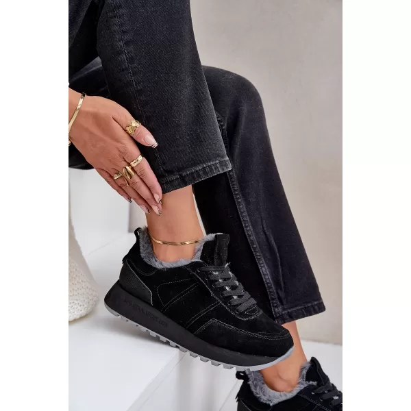  Damen-Sneaker BIG STAR OO274580 SCHWARZ Big Star Shoes 