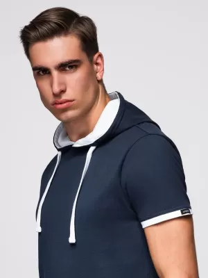 Herren-T-Shirt OMBRE OM-TSCT-0256 MARINEBLAU