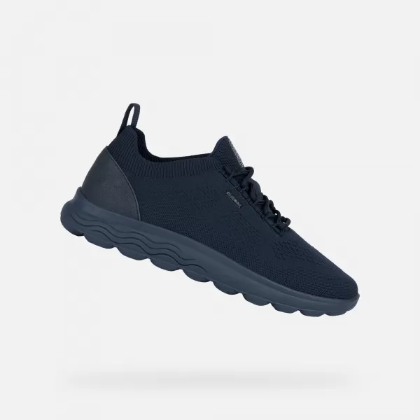  Herren-Sneaker GEOX SPHERICA G006450 DUNKELBLAU 