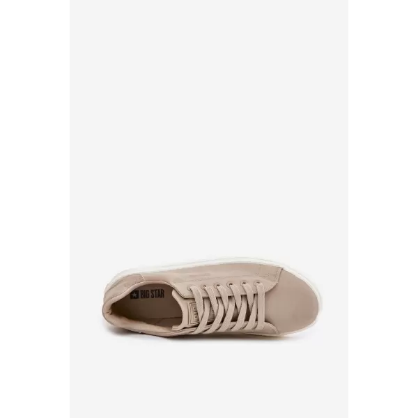  Damen-Sneaker BIG STAR RR274465 BEIGE Big Star Shoes 