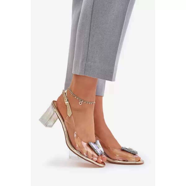  Damensandalen D&A MR42-326 GOLD 