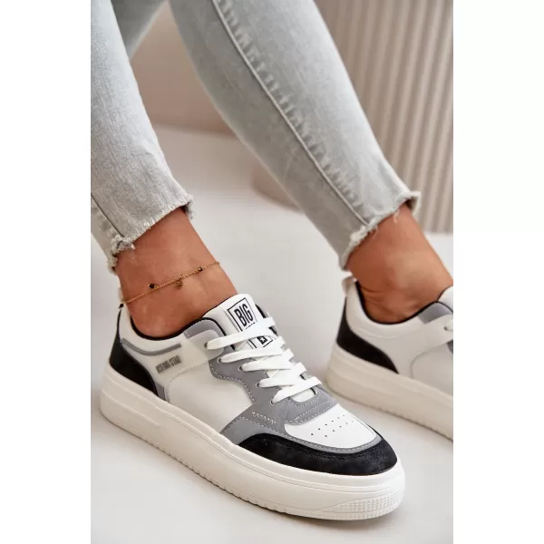 Damen-Sneaker BIG STAR OO274028 WEISS Big Star Shoes 