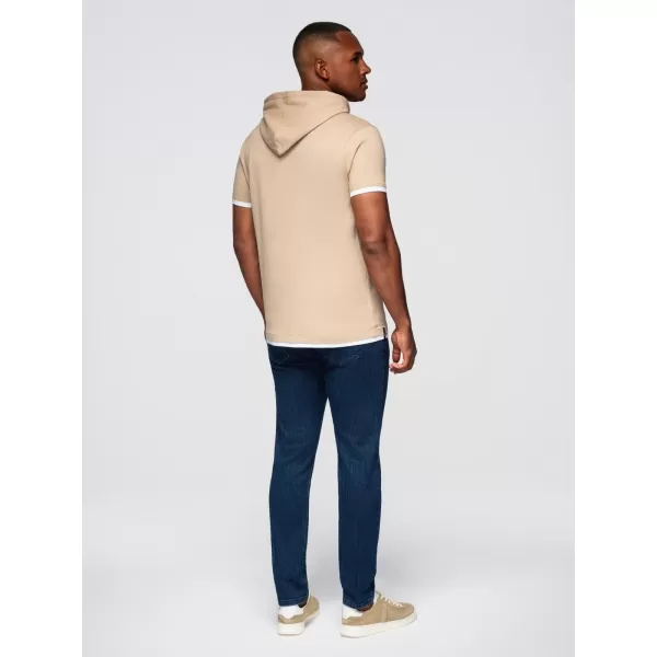  Herren-T-Shirt OMBRE OM-TSCT-0256 BEIGE 