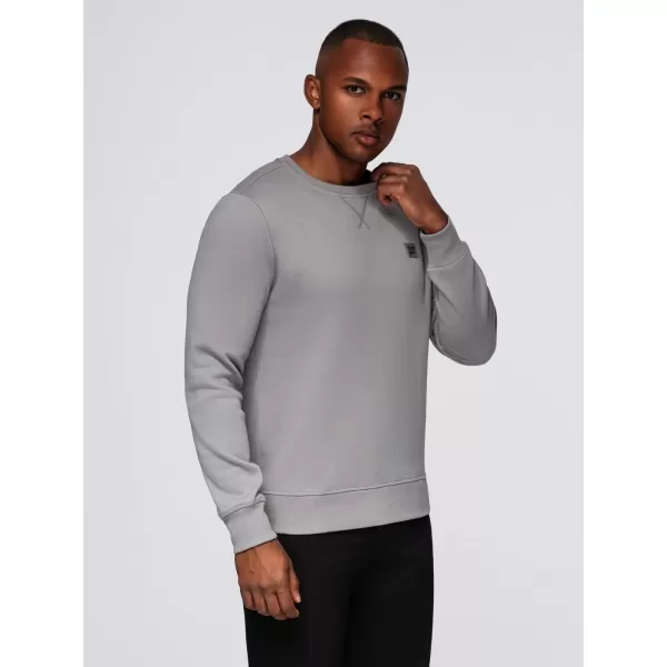  Herren-Sweatshirt OMBRE OM-SSNZ-0243 GRAU 