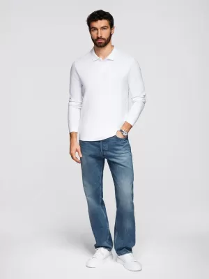 Herren-T-Shirt OMBRE OM-POBL-0162 WEIß