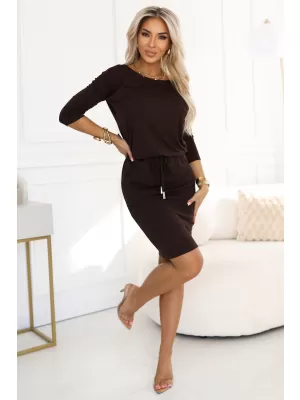 Kleid NUMOCO 13-169 SCHOKOLADENBRAUN