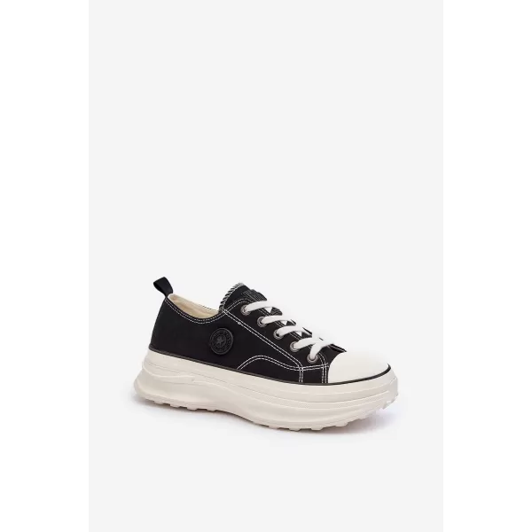  Damen-Sneaker BIG STAR NN274125 SCHWARZ Big Star Shoes 