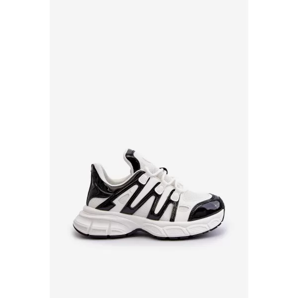  Damen-Sneaker BOTO ELLERAI 31565 WEIß/SCHWARZ 