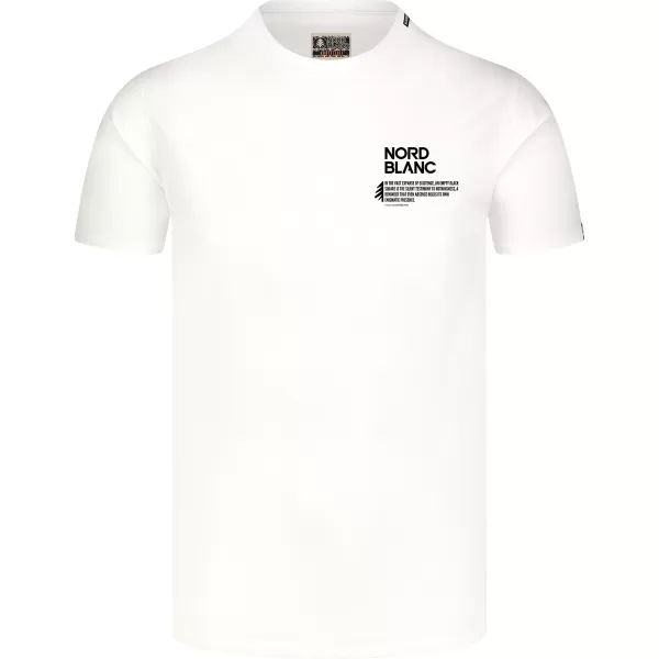  Herren-T-Shirt NORDBLANC NOTHINGNESS NBSMT8150 WEIß 